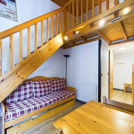 Daire Mezzanine Cosy, 4/5 Pers, A 80m Des Pistes, Balcon, Tv/dvd, Kichenette Equipee - Fr-1-398-553 *